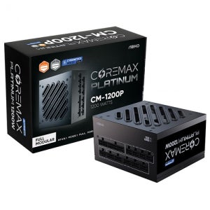 앱코 코어맥스 CM-1200P ETA플래티넘 ATX3.1 블랙 / M