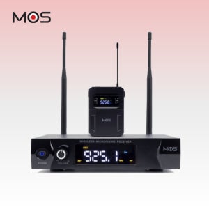 모스 MOS MC-810B 1채널 무선마이크 세트 벨트팩 핀 헤드셋 고성능 음질 교회 행사