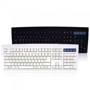 QSENN DT35 106 가스켓 유무선 기계식 화이트 (저소음 바다소금축) / M