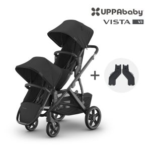 [신규 런칭] 어파베이비 디럭스 유모차 비스타V3 + 럼블시트V3 + 어퍼어댑터 세트