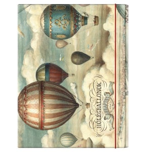 헝가리 Bomo Art사 서류보관함 빈티지디자인 휴대용노트박스 1단, 벌룬