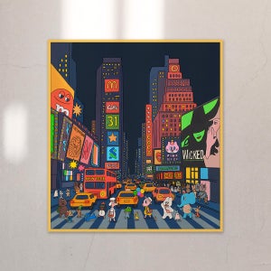 [아티쉬] 액자 / NEW YORK CITY, 굴리굴리(GOOLYGOOLY)