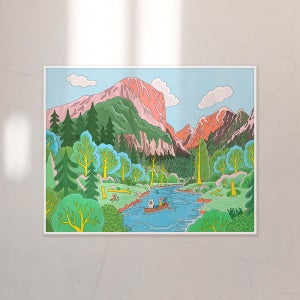 [아티쉬] 액자 / Little Adventures of Friends, 굴리굴리(GOOLYGOOLY)