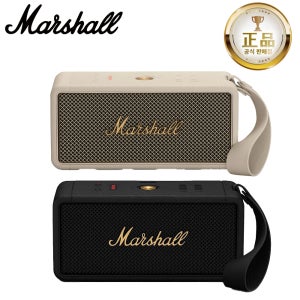 마샬 미들톤 휴대용 블루투스 스피커 캠핑용 방수 20시간 [소비코AV국내정품]