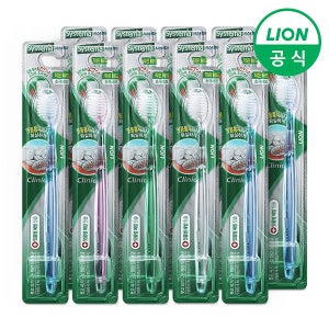 시스테마 클리닉 콤팩트 칫솔 10개 저자극 잇몸케어 고탄력 초극세모
