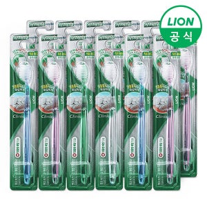 시스테마 클리닉 콤팩트 칫솔 12개 저자극 잇몸케어 고탄력 초극세모