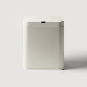 [JAJU/자주] 센서 스테인리스 휴지통 13L 오프화이트