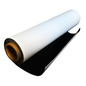 고무 롤 자석 일반형, 610mmX10M 두께0.8mm흰색