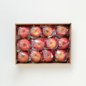 껍질째 바로먹는 세척사과 부사 12입 2.5kg