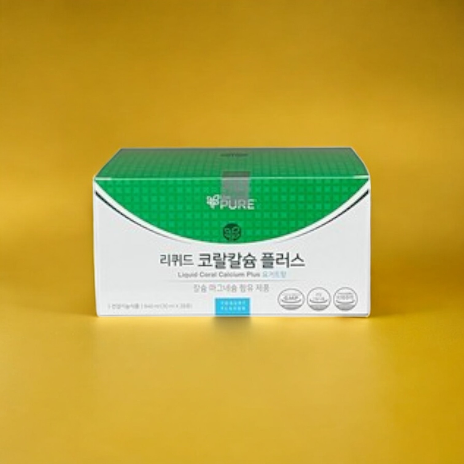 리브퓨어 <b>리퀴드 코랄칼슘플러스</b> 파우치 <b>요거트향</b> 840ml 1개