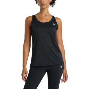 뉴발란스 여성 러닝 트레이닝 피트니스 민소매 탱크탑 스포츠 나시 블랙
