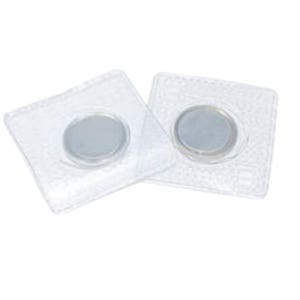 고주파 초강력 네오디뮴자석 수선용자석 PVC쉴드캡, 15x2mm 투명(2ea)