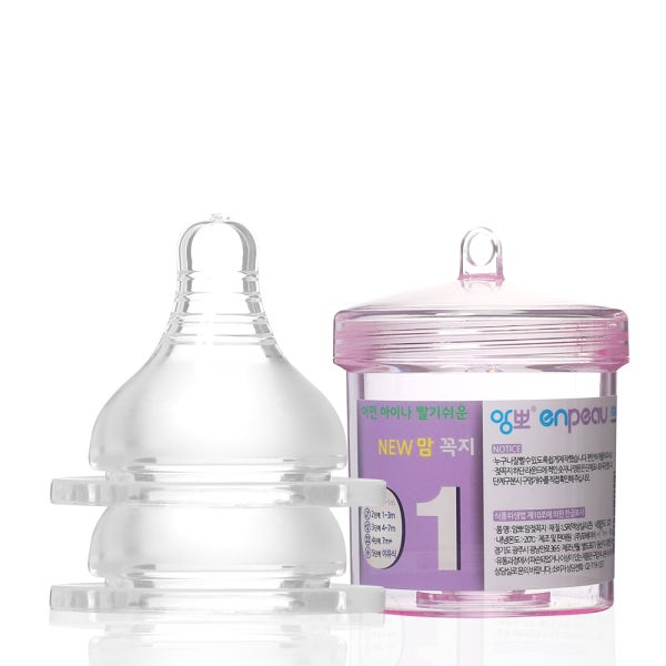앙뽀 뉴맘꼭지 (2pcs) 1단계, 1개