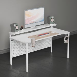 209애비뉴 에보스테이션 스탠다드 1200x700 1인용 컴퓨터 서재 타공판 책상