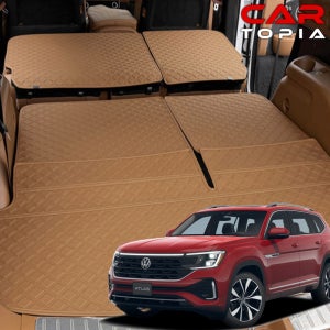 폭스바겐 더뉴 아틀라스 스퀘어 가죽 트렁크매트 6인승 분리형 트렁크 차박 용품