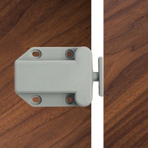 소유 풍뎅이 원터치 빠찌링 가구 부속품 서랍 고정 도어 볼캐치 랏지 그레이