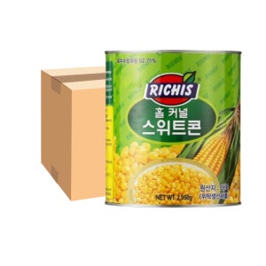 동서 리치스 스위트콘 2.95kg 한박스(6개입)