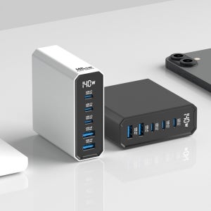 이어맥 140W GaN 초고속 멀티 충전기 케이블 포함 세트