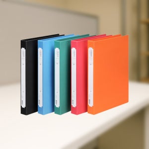 특수 하드보드지 컬러 2공 바인더 O링 80mm x 20개 사무용품 오피스 바인더 파일