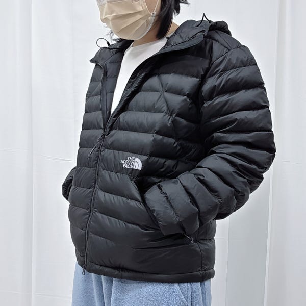 노스페이스 화이트라벨 벤투스 온 자켓 블랙 경량 패딩