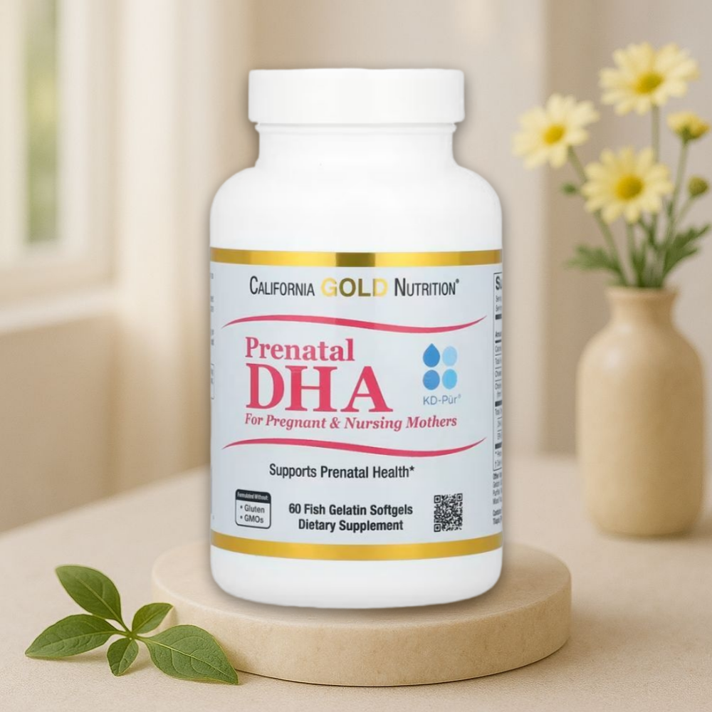 캘리포니아 골드 뉴트리션 임산부수유부 <b>프리네이탈 오메가3</b> 콜린 60정, 1개