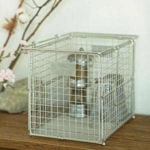 아노바 ANOBA 폴딩 와이어 바스켓 M 스텐 캠핑 설거지통 식기건조대 원유닛 호환