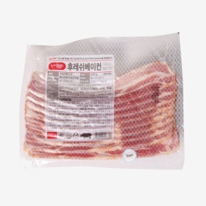 에쓰푸드 베이컨 슬라이스 (7mm) 500g 냉동