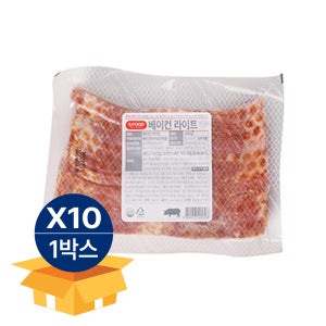 에쓰푸드 베이컨 라이트 1kg 냉동 X 10팩