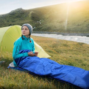 부드럽고 따뜻한 3계절 침낭 가벼운 캠핑 백패킹 등산용