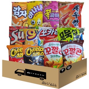 봉지과자 미니스낵 미니과자 12종 세트