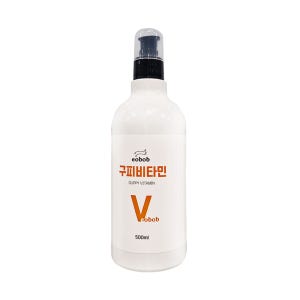 EOBOB 분사형 구피비타민 열대어 관상어 비타민 대용랭 500ML 환수 물갈이 용품