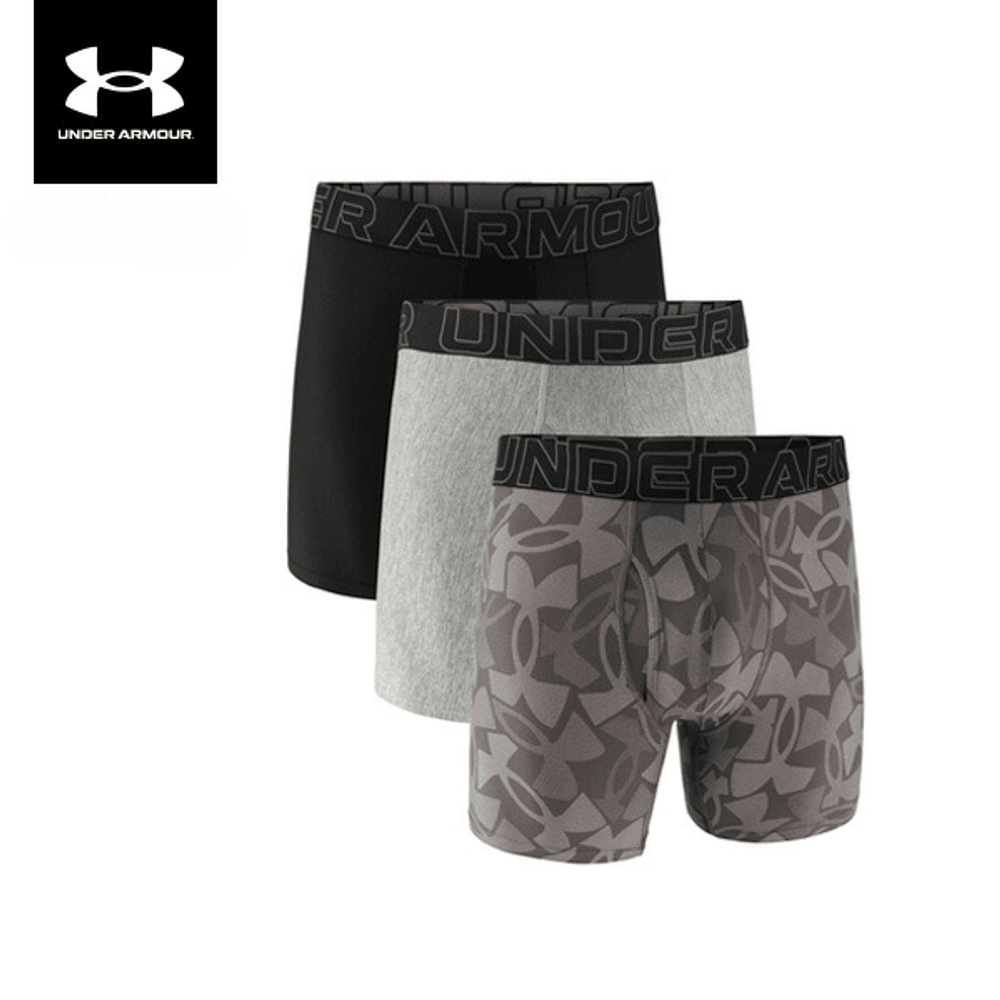 언더아머(Under Armour) UA 테크 6인치 노벨티 2팩 팬티