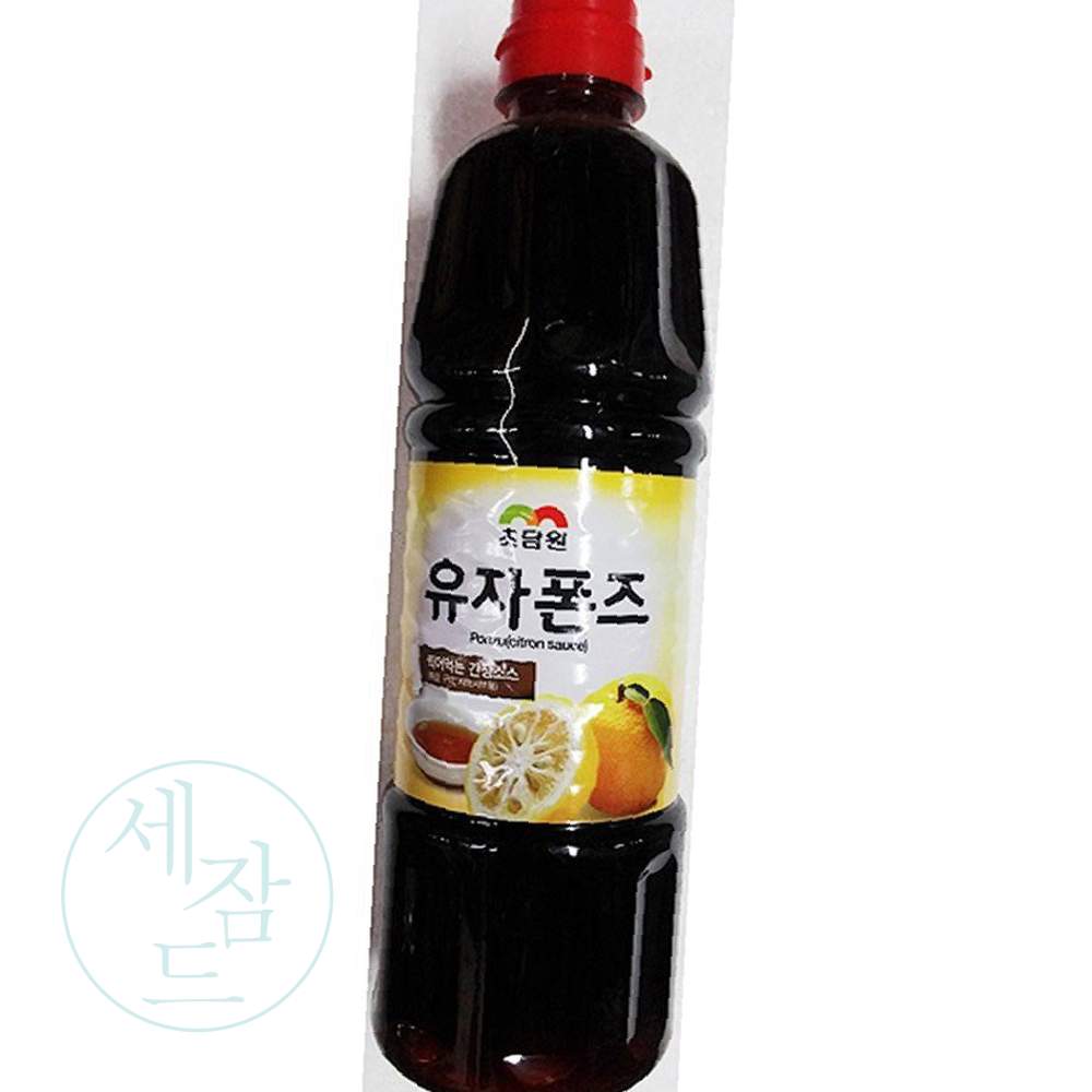 RU Yuzu Ponzu Sauce 0.9L x 12pcs, Liquid Seasoning, Soy Sauce