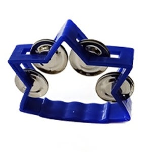 [ 5컬러 별 탬버린 ] 홈파티 파티용품 노래방 응원 코노 악기 신나는 블루