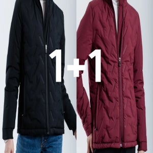 와우코지 2장 여성 경량패딩 자켓 엠보 퀄팅 점퍼 데일리