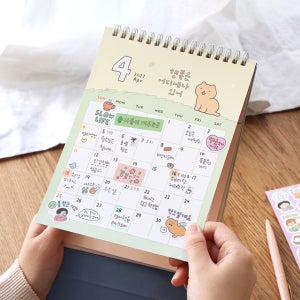 마음챙김 2년 탁상 달력 2026년 2027년 캘린더