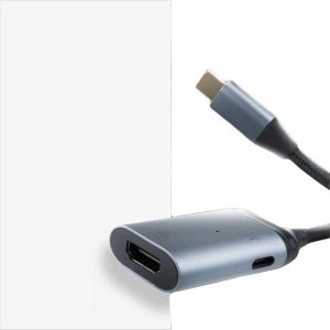 3.1 USB Type C to HDMI 컨버터 C타입 젠더 미러링 약 충전 PD 메쉬