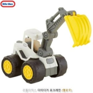 리틀타익스 유아용품 더티디거 포크레인 옐로우 육아 매트 자동차 출산