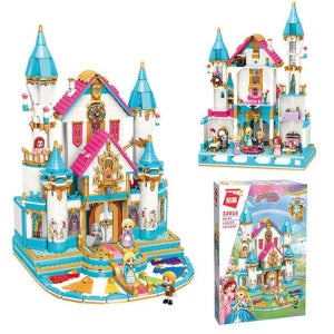 캐슬 파티 공주의 성 블럭 조립 15 피규어 어덜트 완구 아동선물 아이선물 중학생선물