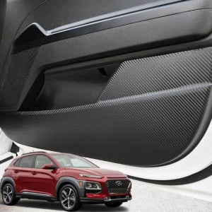코나 도어커버 카본 몰딩 튜닝용품
