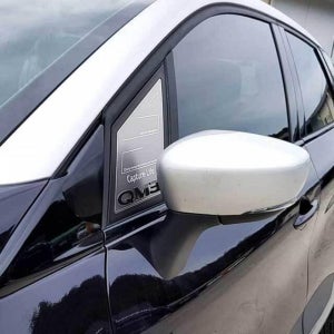 뉴QM3 튜닝 프리미엄 메탈 A필러 플레이트 몰딩