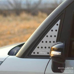 레이 튜닝 프리미엄 메탈 A필러 스포츠 플레이트 몰딩