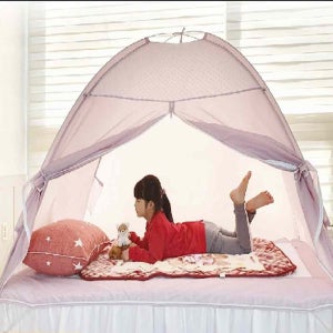 방한 보온 원터치 난방텐트 중대 200x240x150 거실 캠핑 휴대용