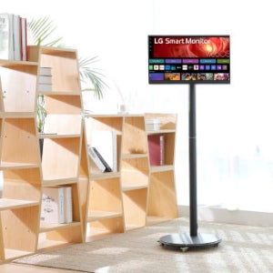 스마트TV 모니터 이동식 엘텐바이미 스탠바이미 80cm(32인치) UHD + 스탠드