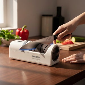 전동 칼갈이 자동 숫돌 야스리 가정용 업소용 그라디우스