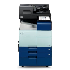 사무용 디지털 컬러 복합기 D742 레이저 고속 프린터 복사 스캔 팩스