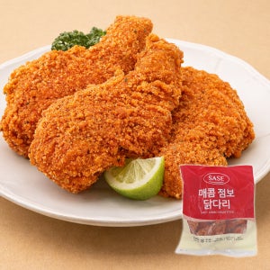 [사세 매콤점보닭다리 1.3kg] 내장간 고기터미널 야식 간식