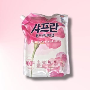샤프란 섬유유연제 리필 핑크센세이션, 2.1L, 1개