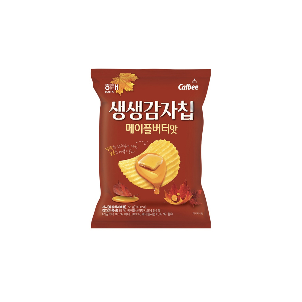 생생감자칩 메이플버터맛 제품 이미지