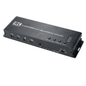 4K HDMI 4:1 포컴 KVM 모니터 4분할기 멀티뷰 멀티비전 OU556